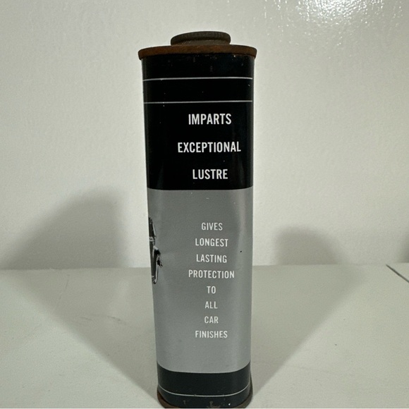 Vintage Rolls Royce Car Polish Can Empty Used Condition Garage Shop Display USA - Picture 4 of 7